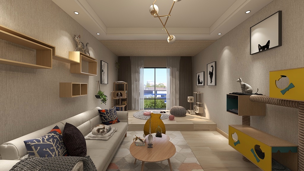 施亦军-猫舍-装修设计方案