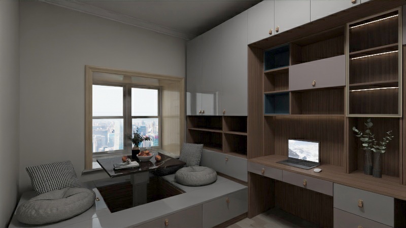 爱吃煎蛋的小孩儿-马驹桥温馨家园酷家乐-装修设计方案