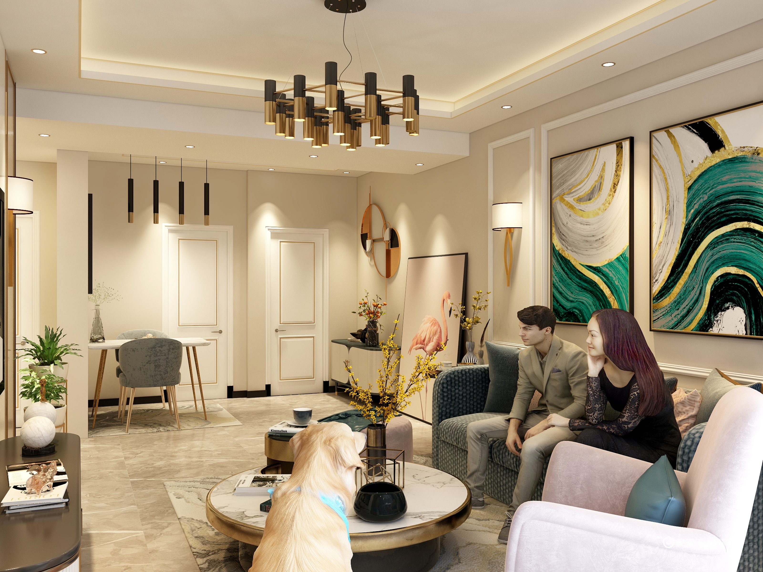 小鹿L-保利东湾-装修设计方案