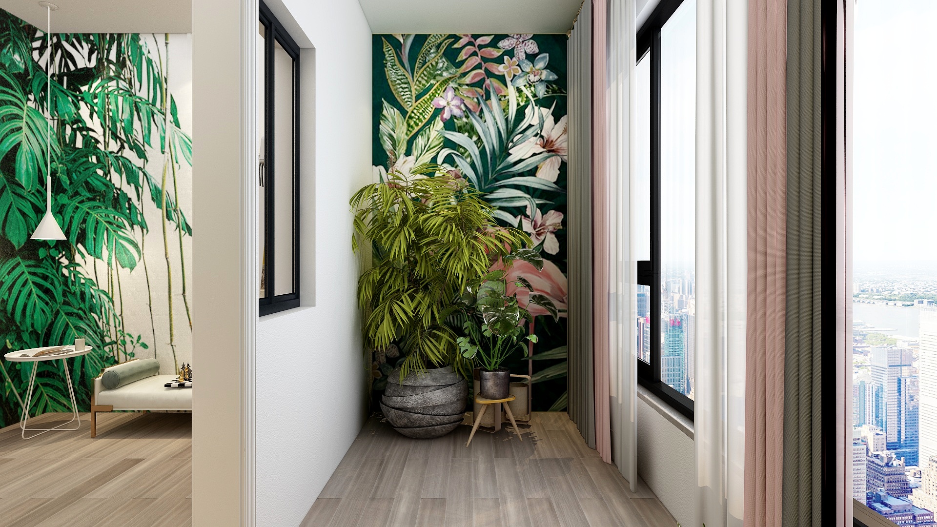 大丶漠-绿色森林装修效果图