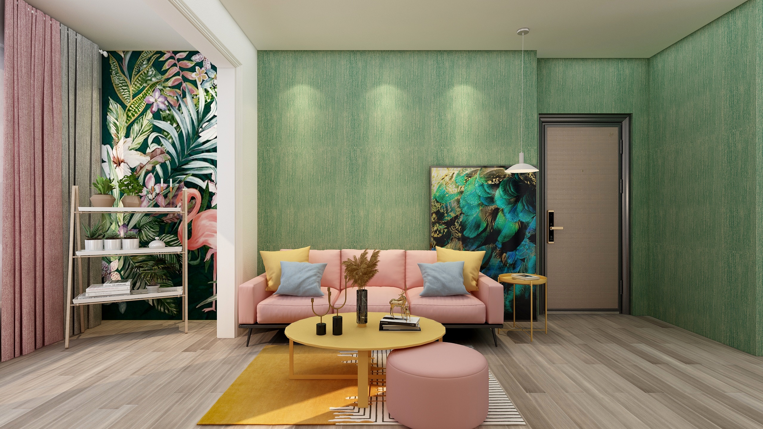 大丶漠-绿色森林装修效果图