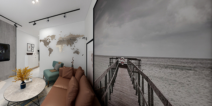 tunansheji-巴市-商住两用-装修设计方案