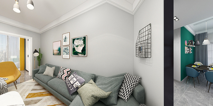 施明丽-中安善化国际-北欧风-装修设计方案