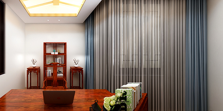 艺盟百胜红木家具-桃李春风-装修设计方案