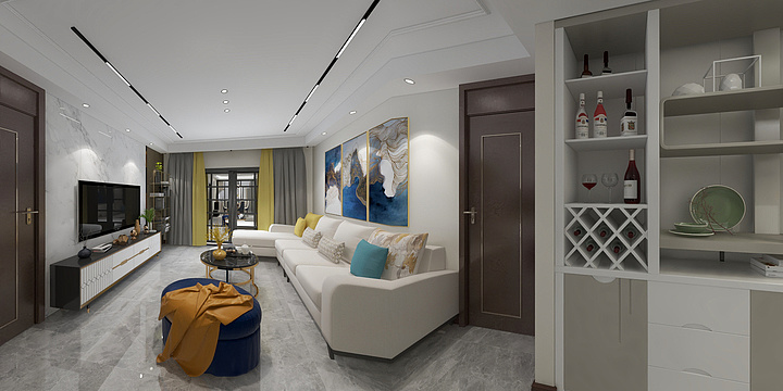 木子李设计师-紫兴小区朱总雅居-装修设计方案