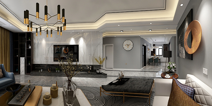 邢台润榕建筑工程有限公司-福鑫天城19-1-402-装修设计方案