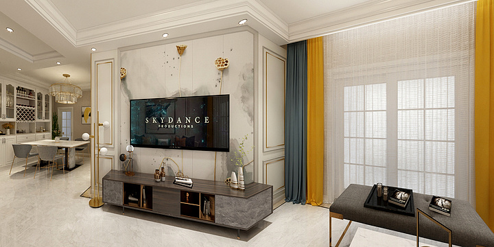 设计师李苗-汴河丽景118平方边户-装修设计方案