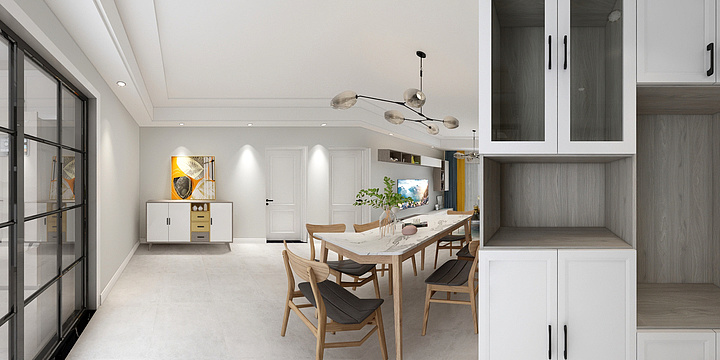 设计阿文-观湖壹号5#204-装修设计方案