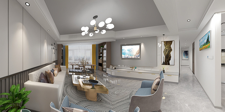 罗冬晨-澜湖帝景2栋2301-装修设计方案