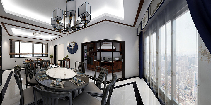 CullinanVgNk-陈府（前厅）-装修设计方案