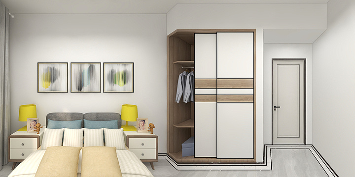 达膺装饰-【家装】蓝郡绿都简约-达膺装饰-装修设计方案