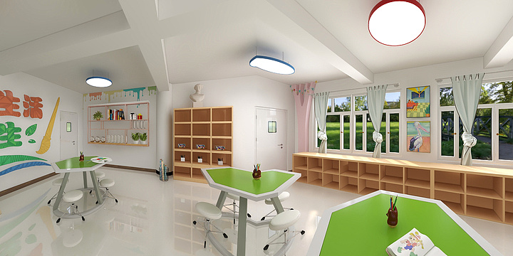 橘橘设计-美术室2-副本-装修设计方案