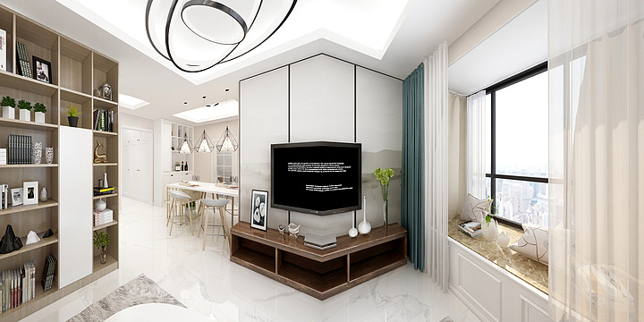 张洁-毛家桥公寓童女士雅居-装修设计方案