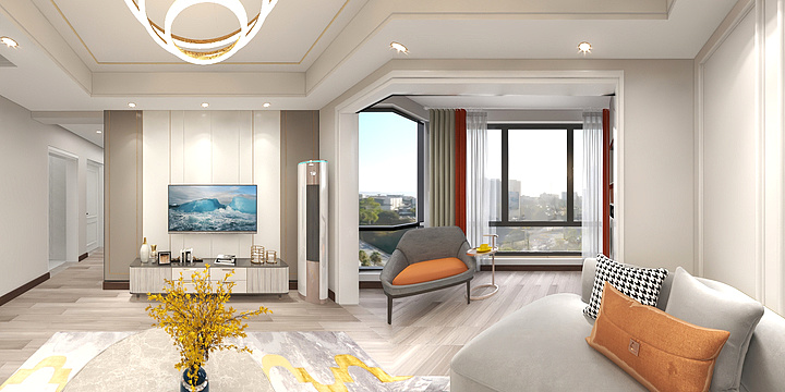 黄江涛-优山居效果图-装修设计方案