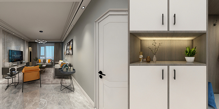 邢台臻品装饰设计有限公司-皓顺华悦城-装修设计方案