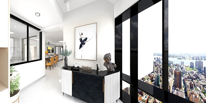 李祖霖-复兴世纪2号梯1703室(2)-装修设计方案