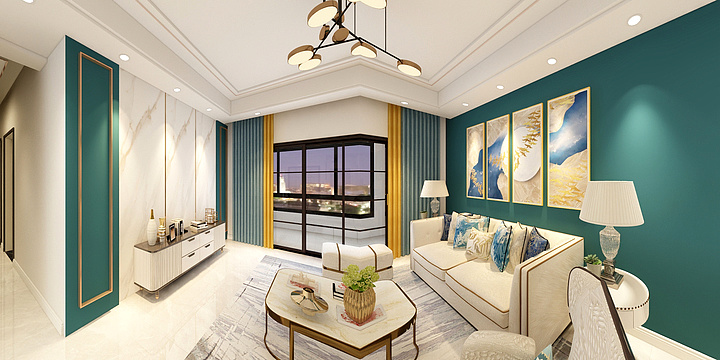 张健17730306088-高速御府10栋2单元1602室-装修设计方案