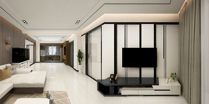 室内设计师焦俊杰-天宝100+-装修设计方案