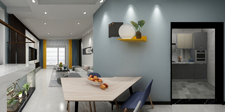 BEST设计-阳光水畔1-1-902-装修设计方案