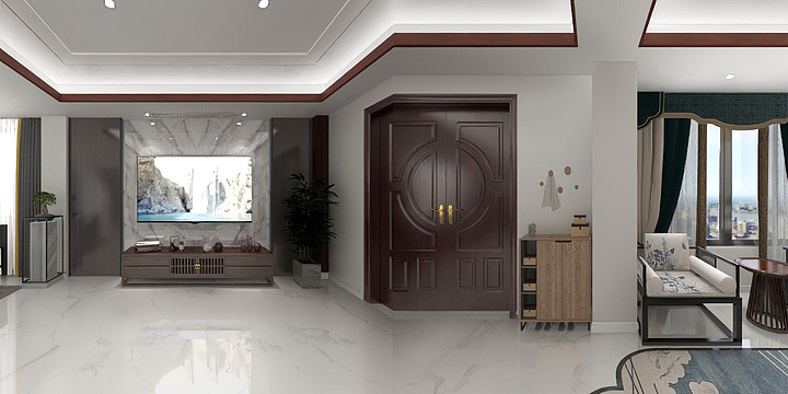 LowkeyoNjV-休宁松罗熙苑3-2别墅-装修设计方案