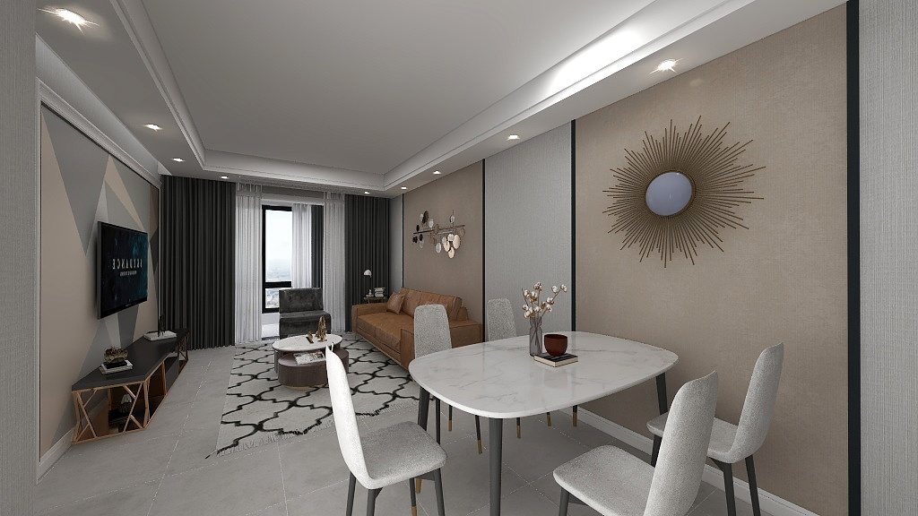 唐筱博-奥园4#2203姜女士-效果图--装修设计方案