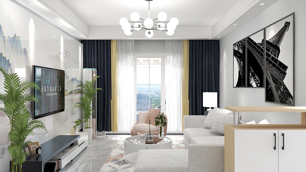 果然不再多-德惠苑完成-装修设计方案