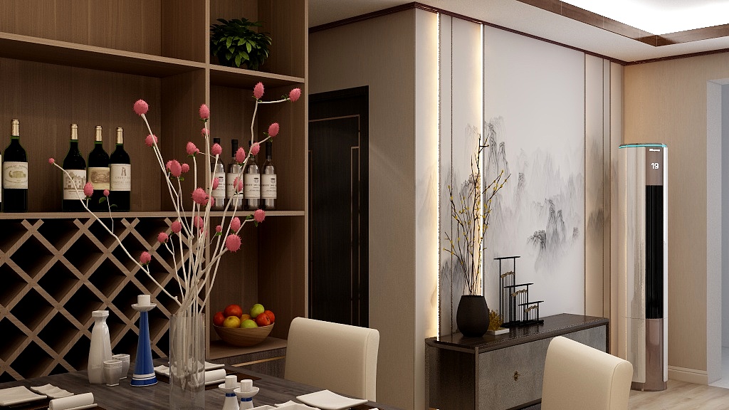 雨落倾城l夜微凉-上南路6881弄12号1001室-装修设计方案