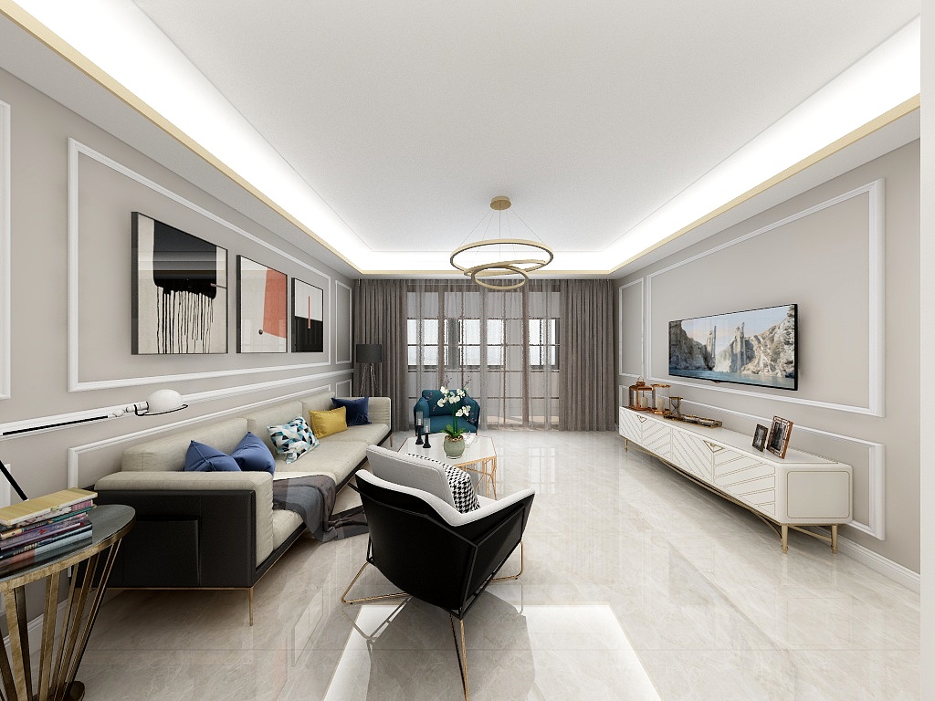 黑色的白BZBD-新块-装修设计方案