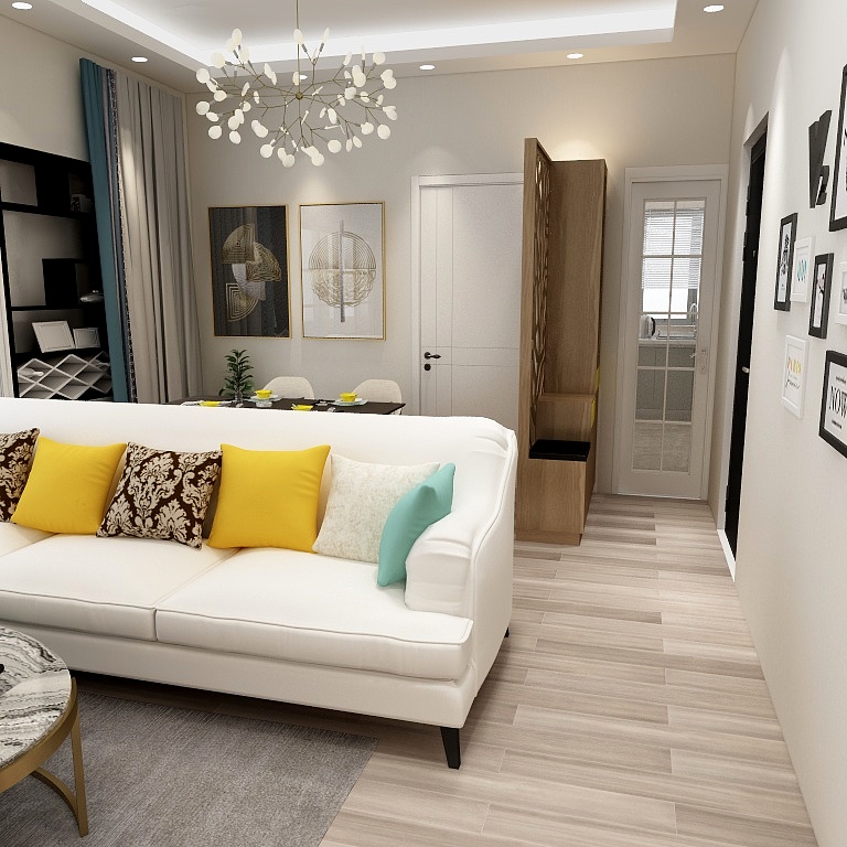 臧刘银-瑞和园89.50㎡B户型3室2厅1卫-装修设计方案