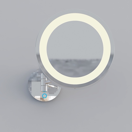 Round Arm T3 LED Cosmetic Mirror with Light-020744