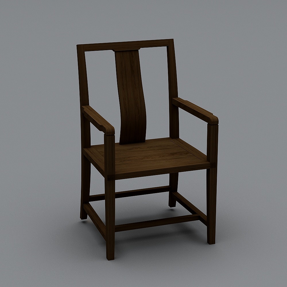 餐椅3D模型