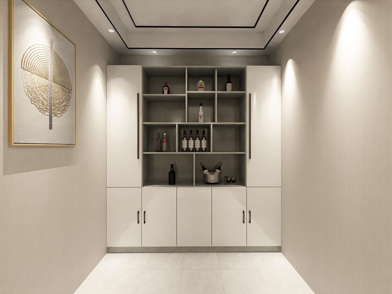 176****7678wwhT-弘毅里酒柜-装修设计方案