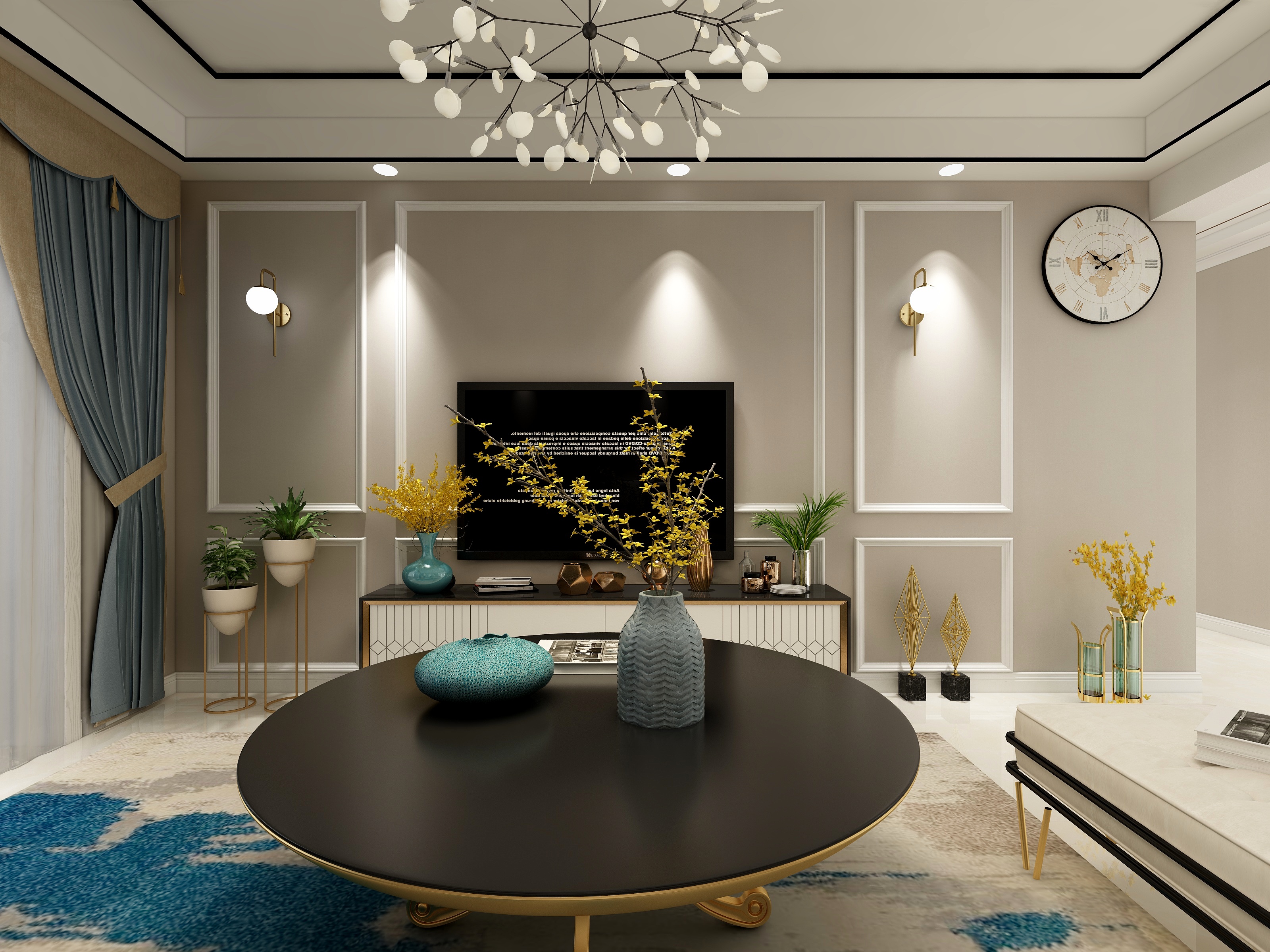 韩欣妍-中弘上林居kujiale-装修设计方案