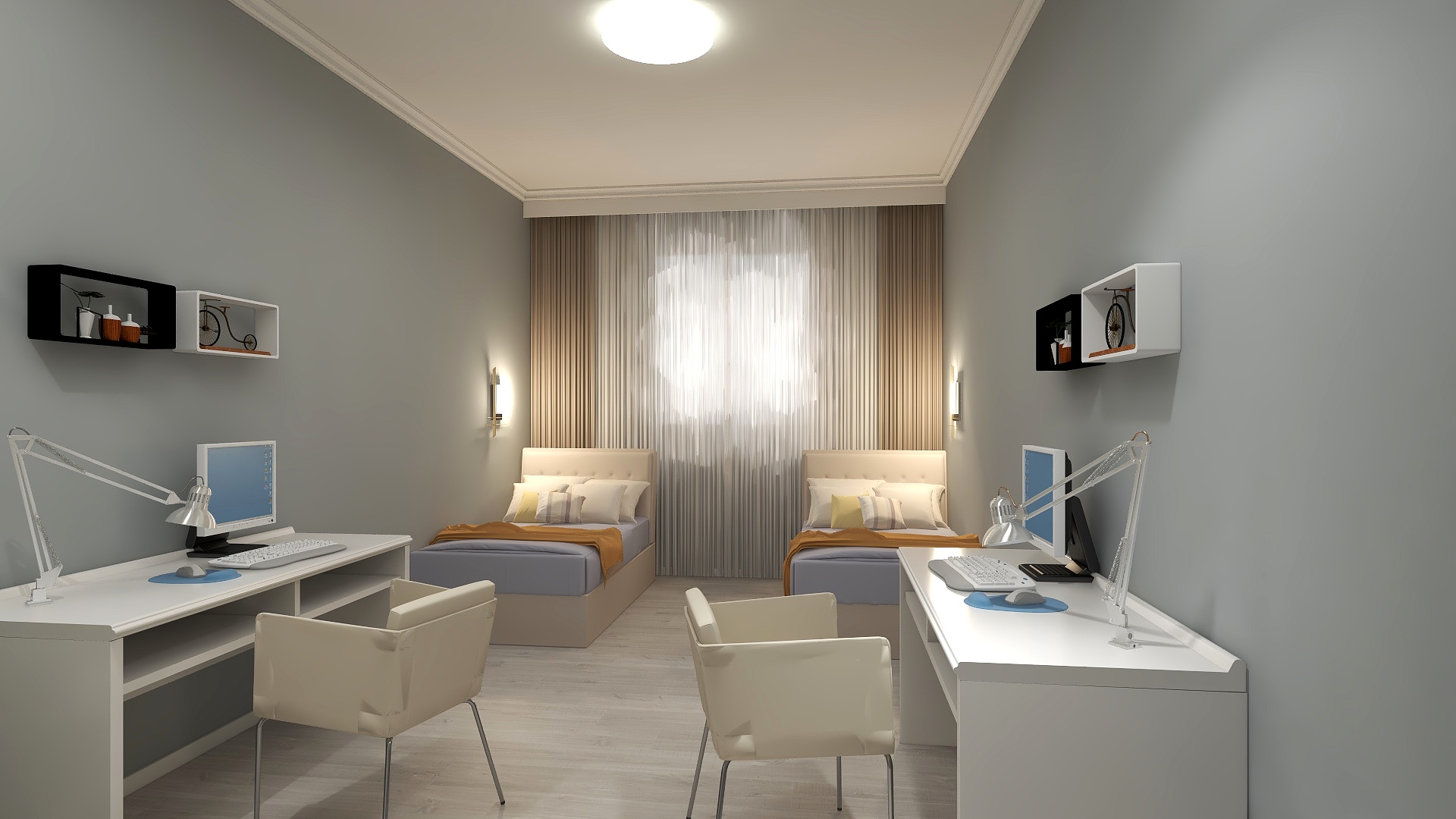 丹尼尔098-宿舍楼201-装修设计方案