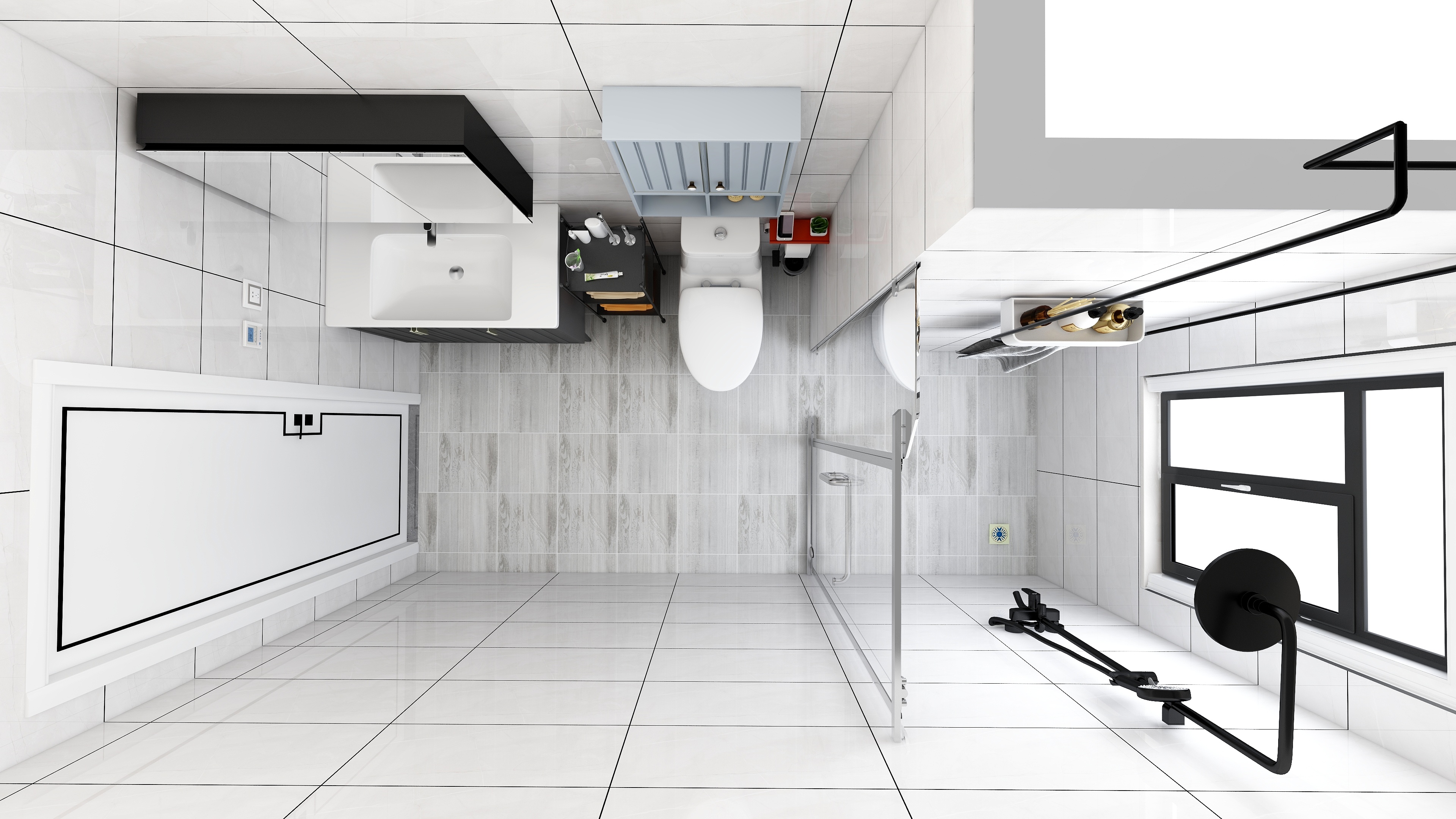 五点五十五Hg-碧桂园天麓山19-1801客卫坑距340-装修设计方案