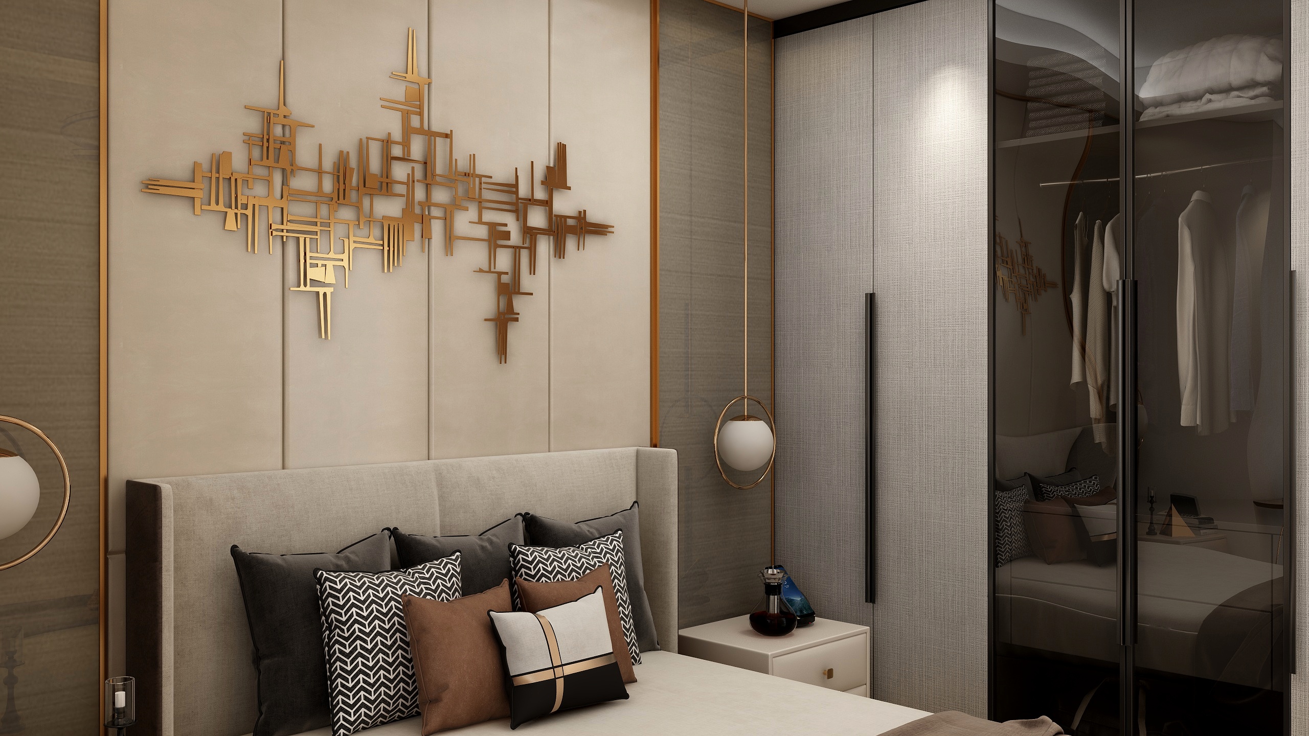 陳工丶东莞-天麟时代广场吴总现代效果-装修设计方案