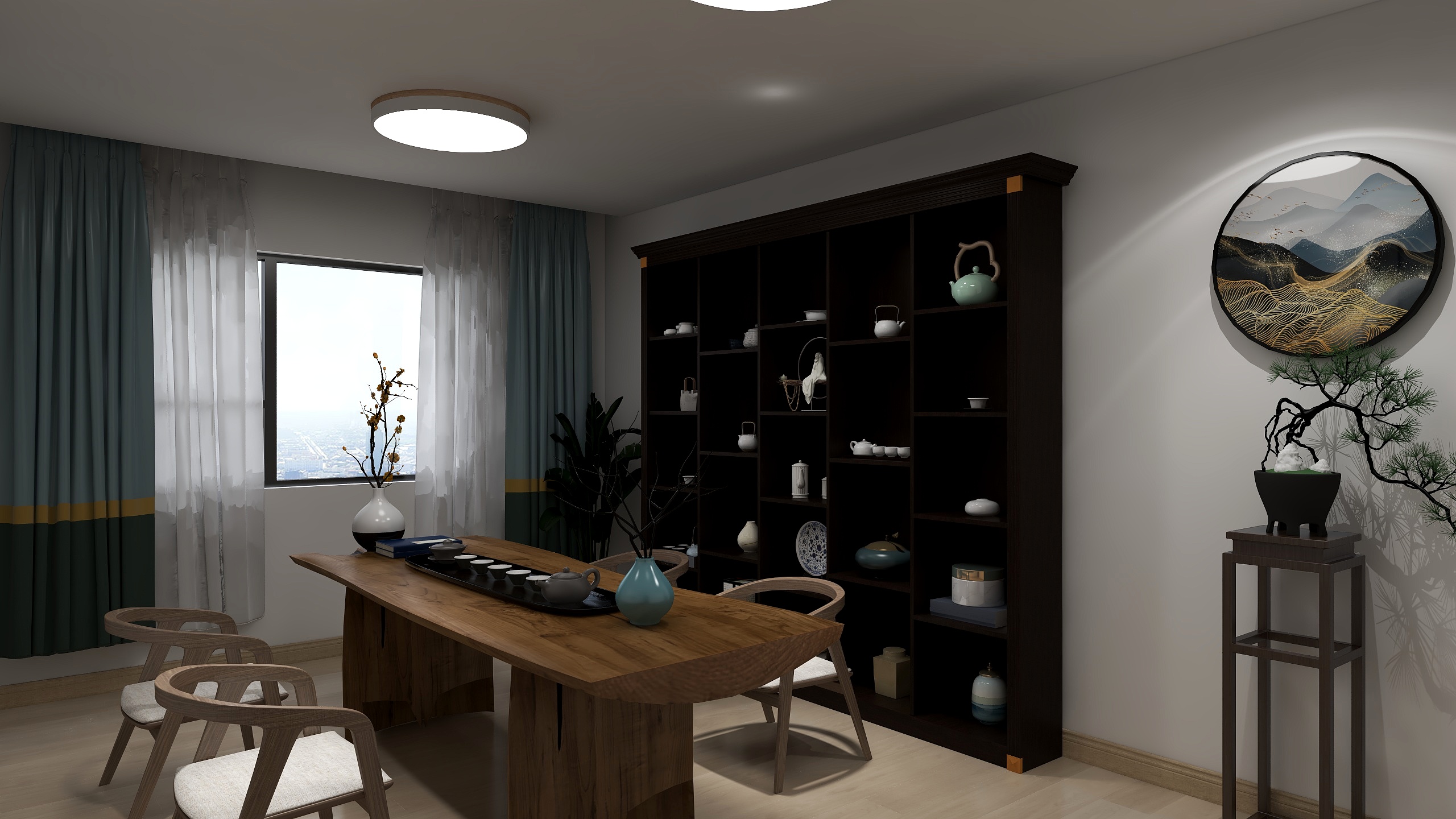 十三个桃子-社区效果图-装修设计方案