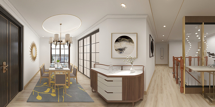 锦航装饰eorF-西西里传说15楼-装修设计方案