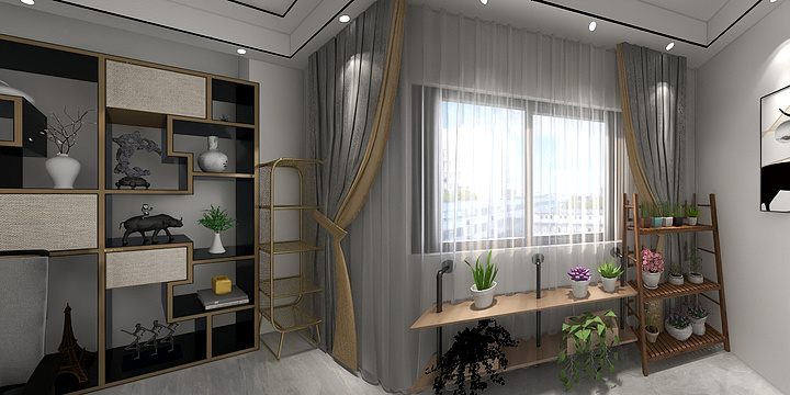 王震333-办公室-装修设计方案