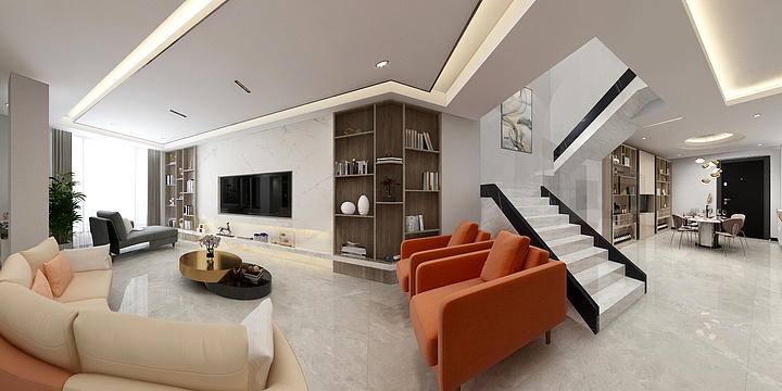 Junior7-置信11-302室大厅-装修设计方案