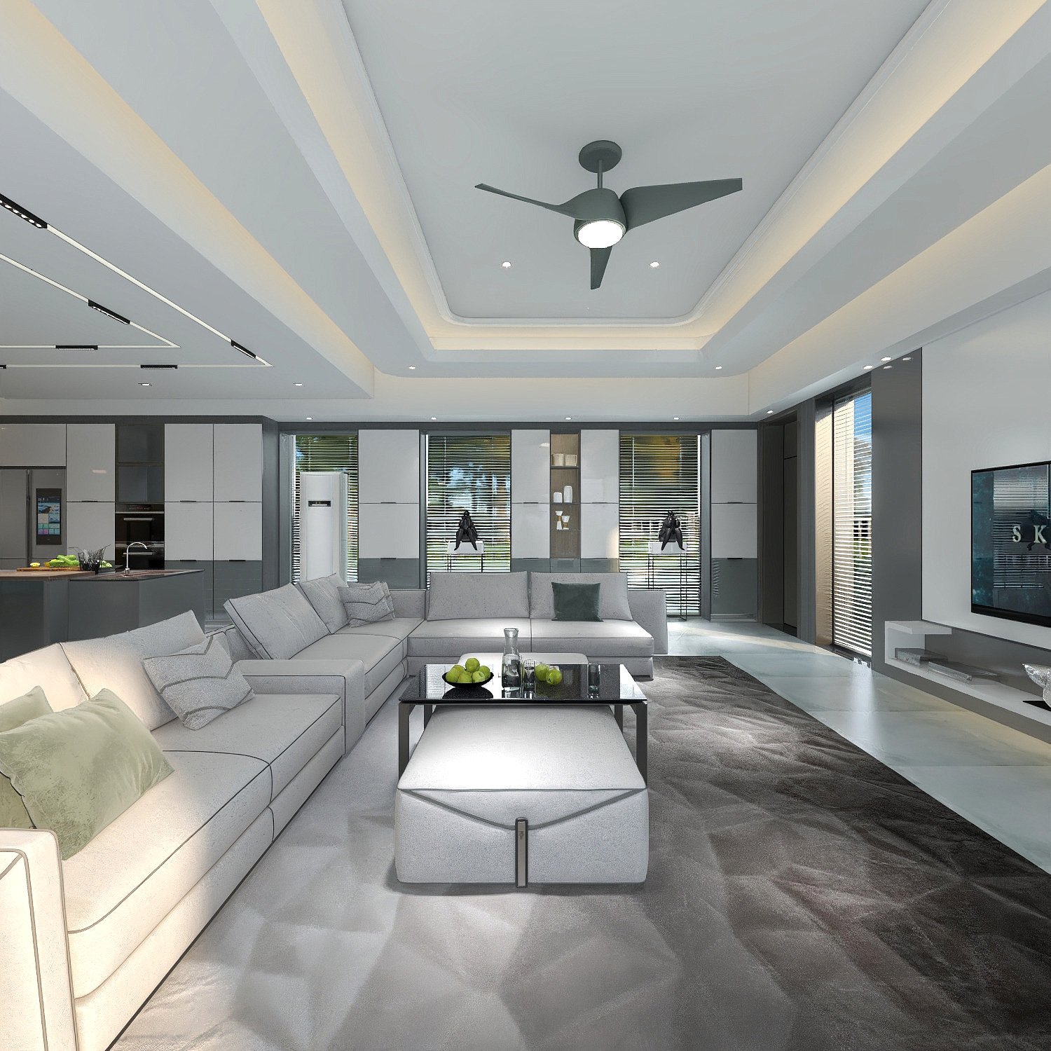 黄建-《赛丽》现代海派|度假别墅装修效果图