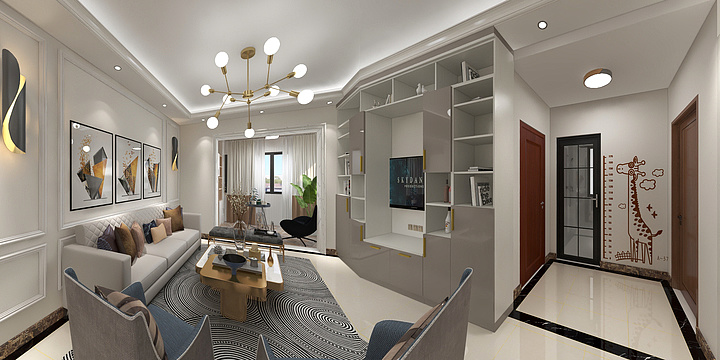 欧阳R-小时代1-8-2程老师室内雅居-装修设计方案