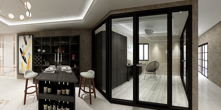 四海饰家-大祥金庭公馆-装修设计方案