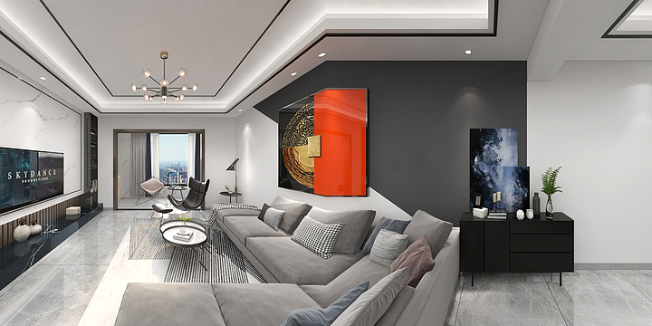 以我之心-金都国际3-1-806-装修设计方案