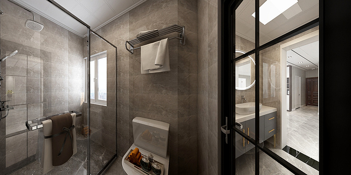 共创高端设计-滟澜山新中式-装修设计方案