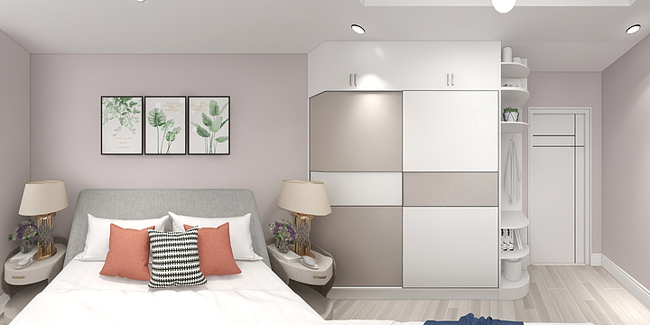 设计师梅15285639955-书香世家现代5-2-1（89平方）-装修设计方案