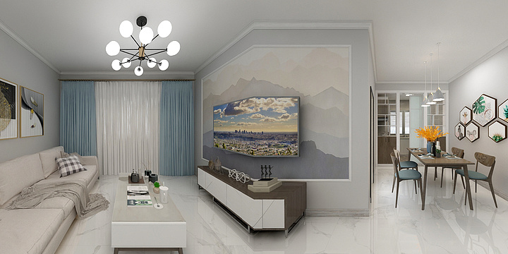 安装特工-万象世纪4号楼101-装修设计方案