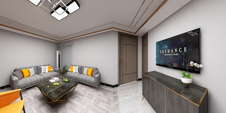 宇钒-滨河阳光城-装修设计方案