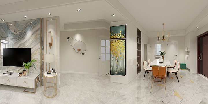 A伊甸-港龙新港城陈女士一访07-装修设计方案