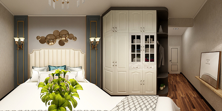 安云凯-泰华丽景新城160平户型现代轻奢-装修设计方案